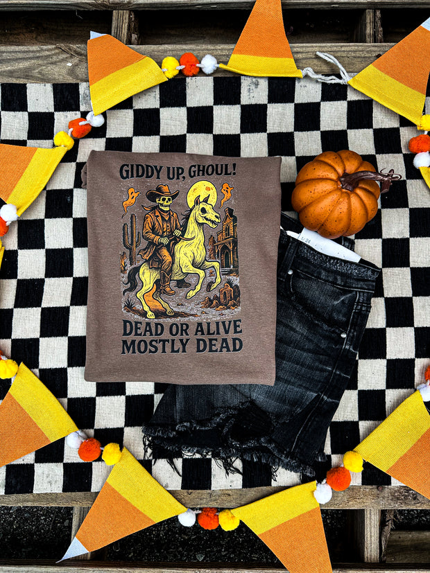 Dead Or Alive Graphic Tee- Made To Order