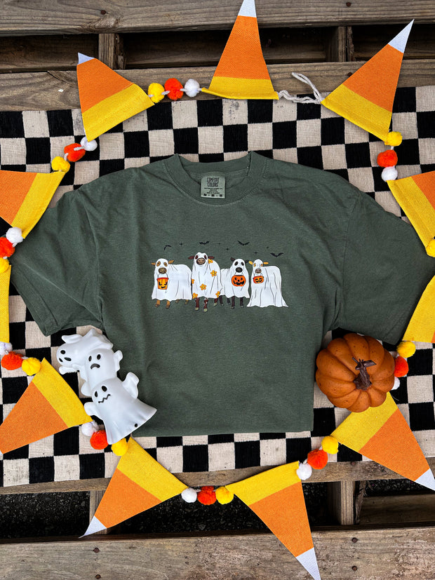 Moooo, I mean BOO Graphic Tee- Made To Order