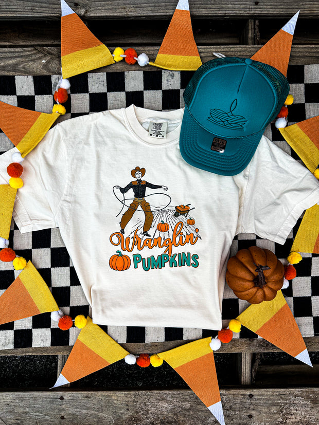 Wranglin’ Pumpkins Graphic Tee- Made To Order