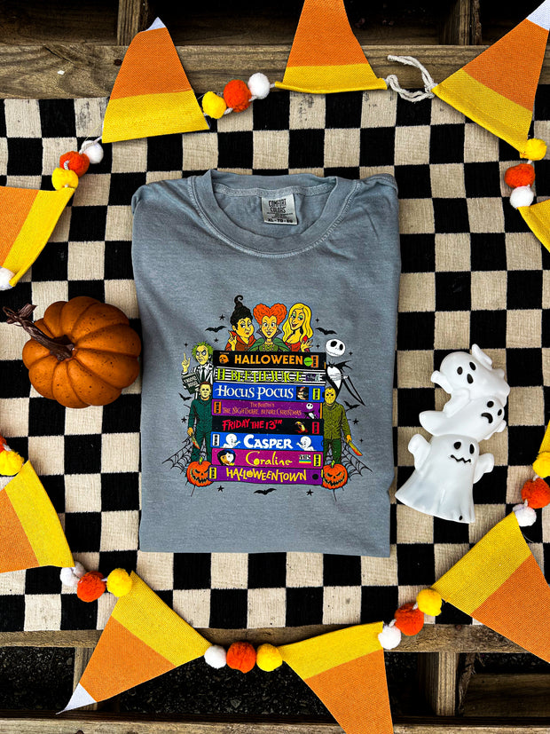 Halloween Movies Graphic Tee- Made To Order