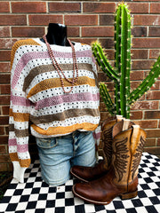 Teathered Sweater Top