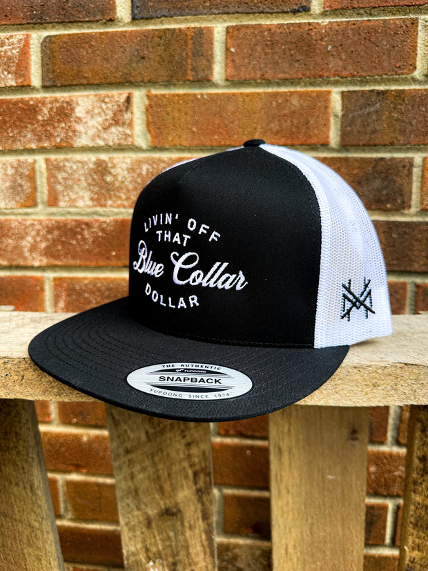 Blue Collar Dollar Trucker Hat