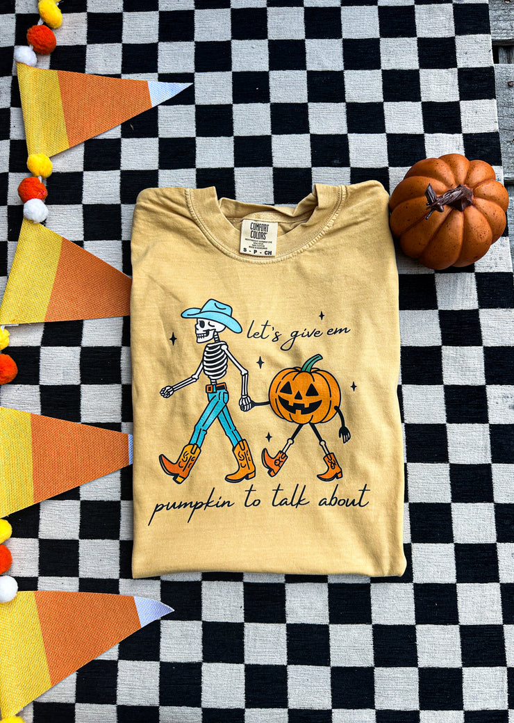 Pumpkin To Talk About Graphic Tee