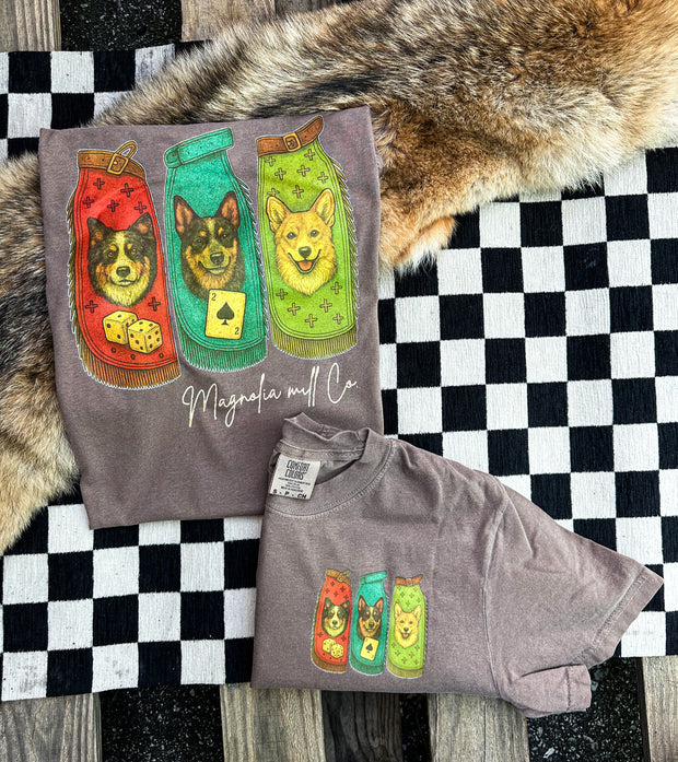 Cow Dog Chaps Graphic Tee