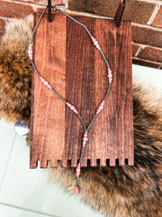 Wellington Necklace- Pink
