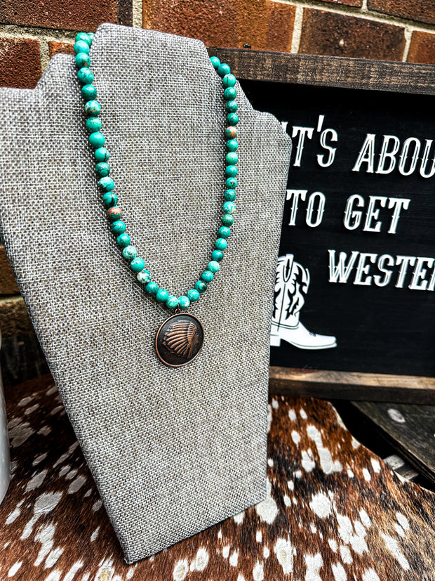 Stetson Necklace- Headdress