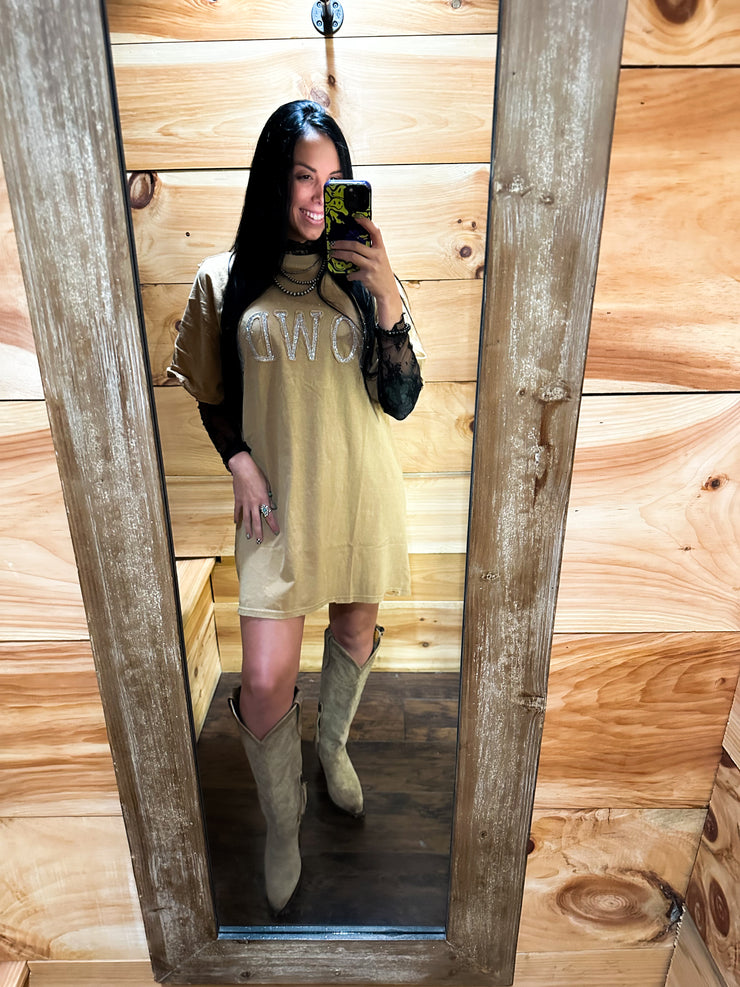 Howdy Girl Tshirt Dress