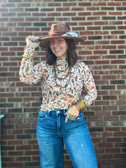 Hauntin' The Range Mesh Top