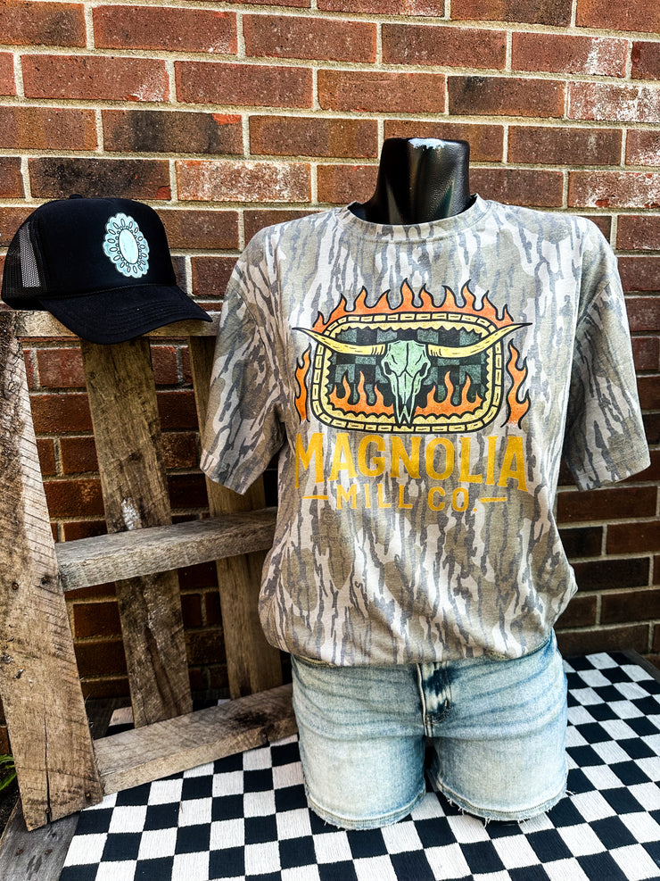 Smokin' Skull MMCO Mossy Oak Graphic Tee