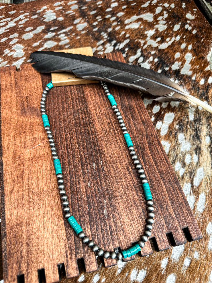 Stone Rolling Necklace