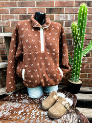 Wrangler Horseshoe Sherpa Pullover