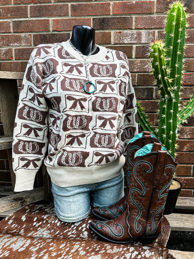 Western Fashion Sweater