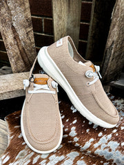Ariat Heathered Tan Knit Hilo