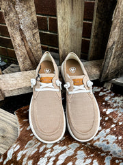 Ariat Heathered Tan Knit Hilo