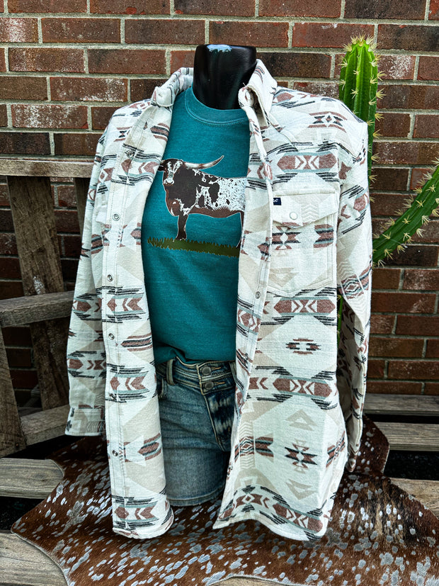 Wrangler Retro Punchy Unlined Boyfriend Shacket