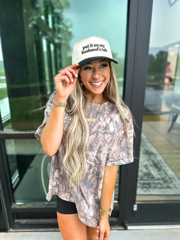 Calco Camo Oversized Tee