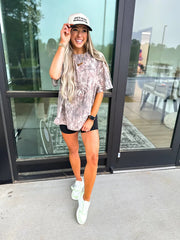 Calco Camo Oversized Tee
