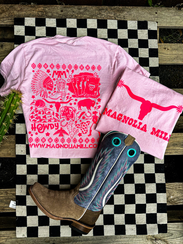 Spur Right Graphic Tee- Blossom