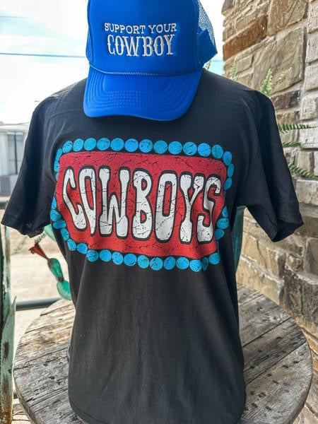 i <3 Cowboys Graphic Tee