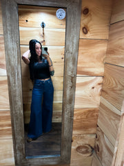 Lainey Wilson Wide Leg Flare Denim