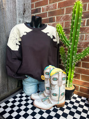 Wrangler Laney Wilson Tooled Sweatshirt