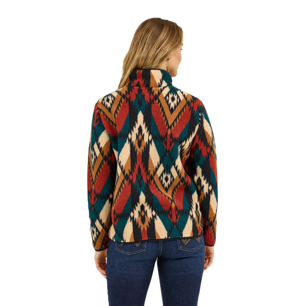 Annie Retro Wrangler Sherpa Pullover