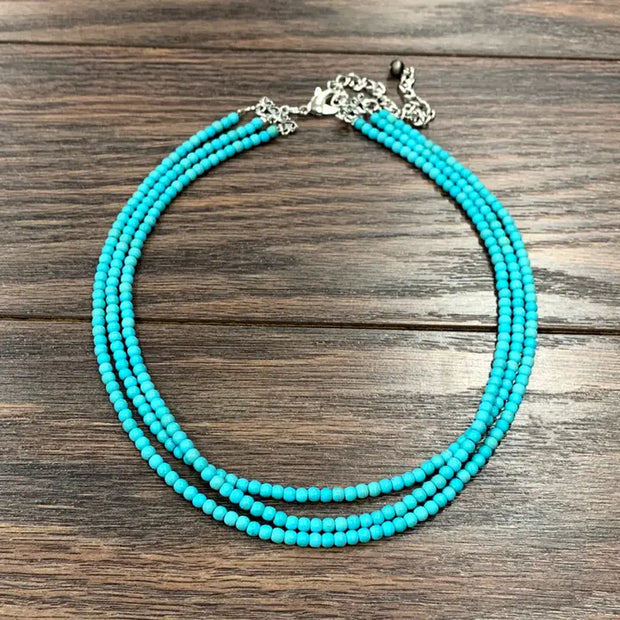 Turquoise Tavern Choker