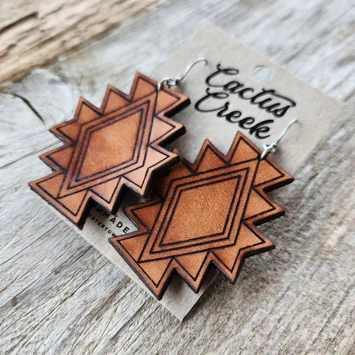 Aponi Leather Earrings