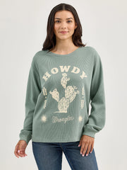 Howdy Women's Wrangler Girlfriend Long Sleeve