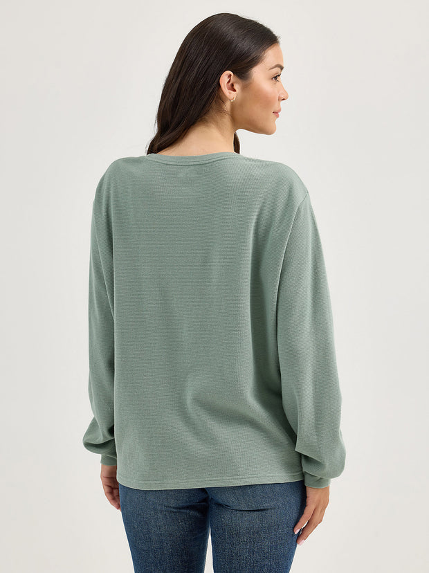 Howdy Women's Wrangler Girlfriend Long Sleeve