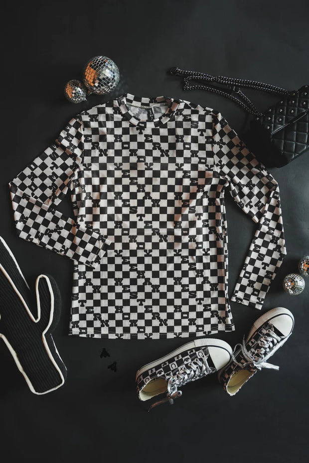 Slang N Bang Long Sleeve Mesh Top *UPDATED PICS COMING SOON!