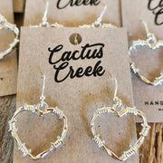 Barbed Hearts Earrings