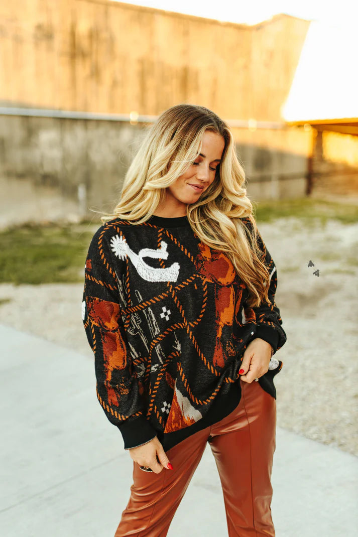 The Texas Tack Sweater