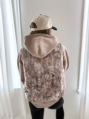 Carley Camo Puffer Vest