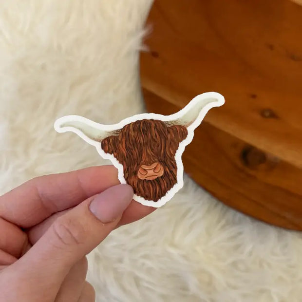 Happy Highland Sticker