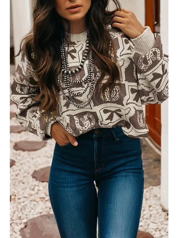 Western Fashion Sweater