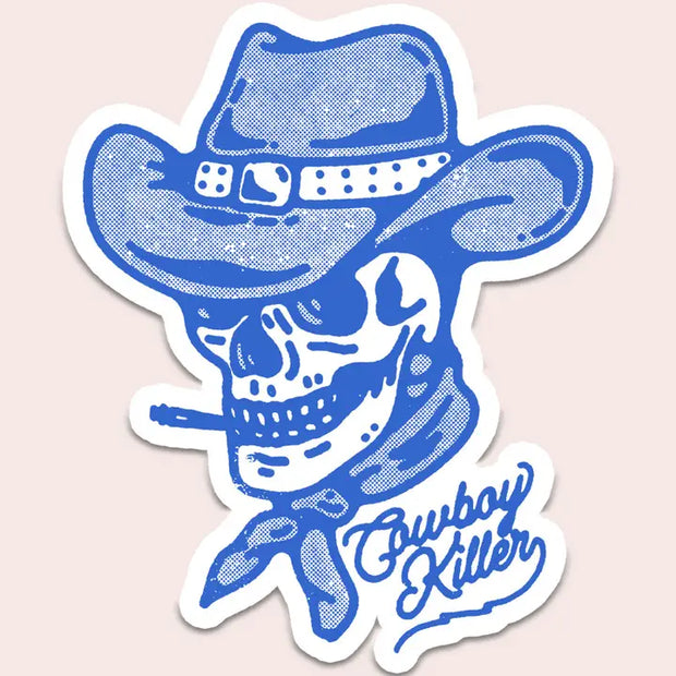 Cowboy Killer Sticker