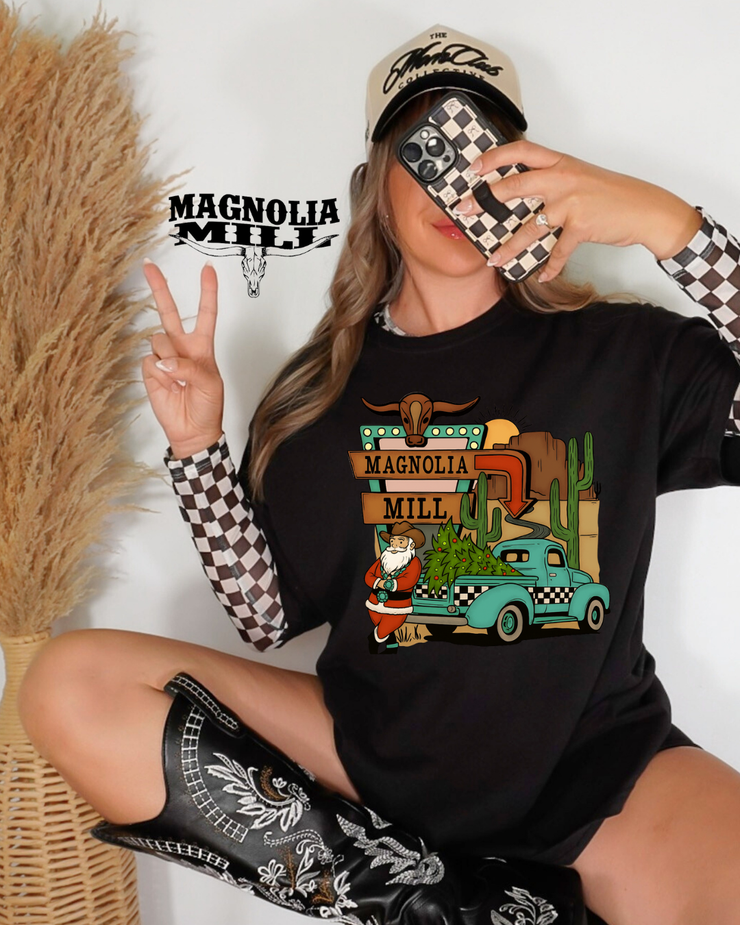 Christmas Cruise Graphic Tee-  MADE TO ORDER**