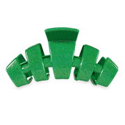 Classic Shamrock Shimmer Teleties Hair Clip