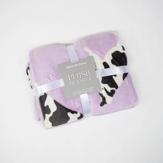 Purple Holstein Blanket