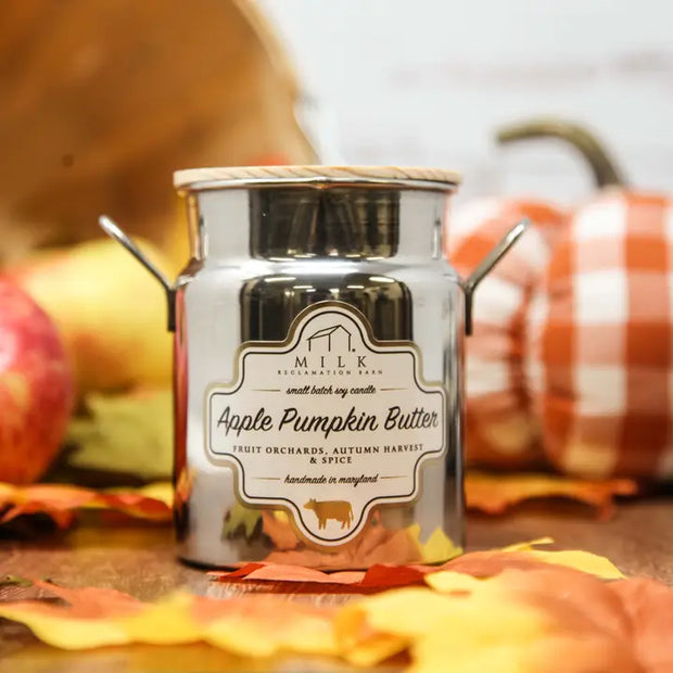 Milk Churn Candle- Apple Pumpkin Butter