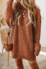 Hartford Sweater Dress- Yam