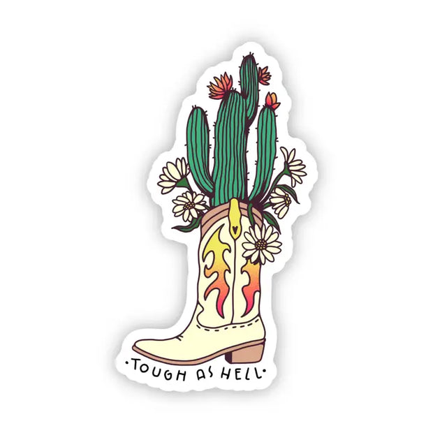 Tough As Hell Sticker