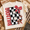 Checkered Bulldogs Graphic Tee - Made To Order