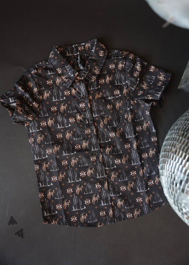 Saddle Buster Toddler Button Up