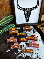 Sunflower Claw Clips