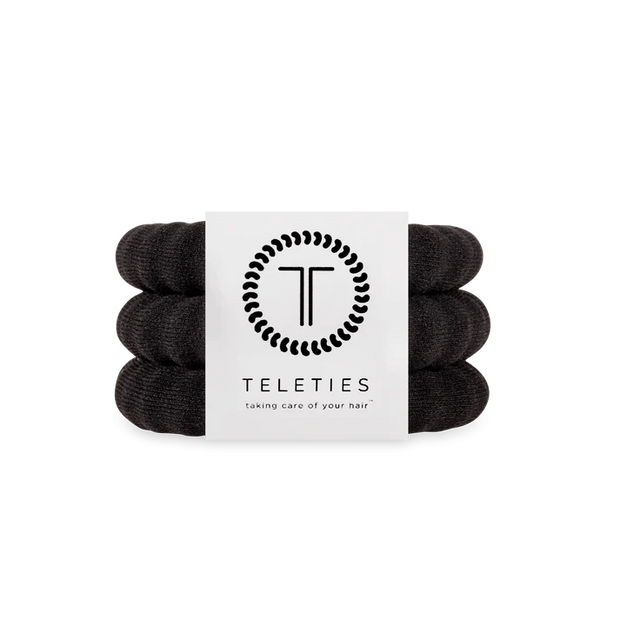 Jet Black Nylon Teleties