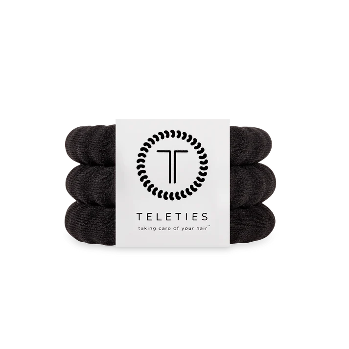 Jet Black Nylon Teleties