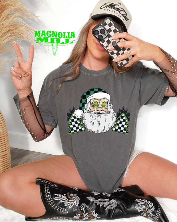 Papa Santa Graphic Tee-  MADE TO ORDER**