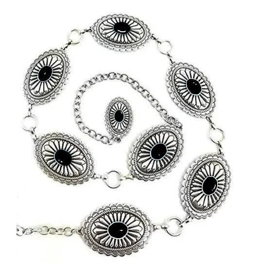 Black Ride Concho Belt